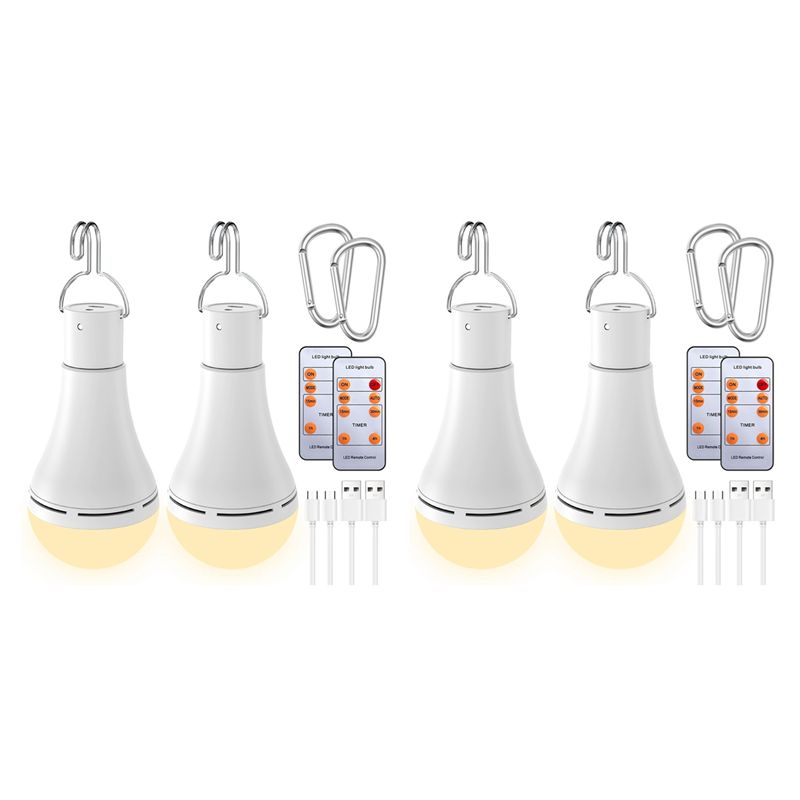 Outdoor Power Pack - B03C-USB Oplaadbare LED-lamp met afstandsbediening voor