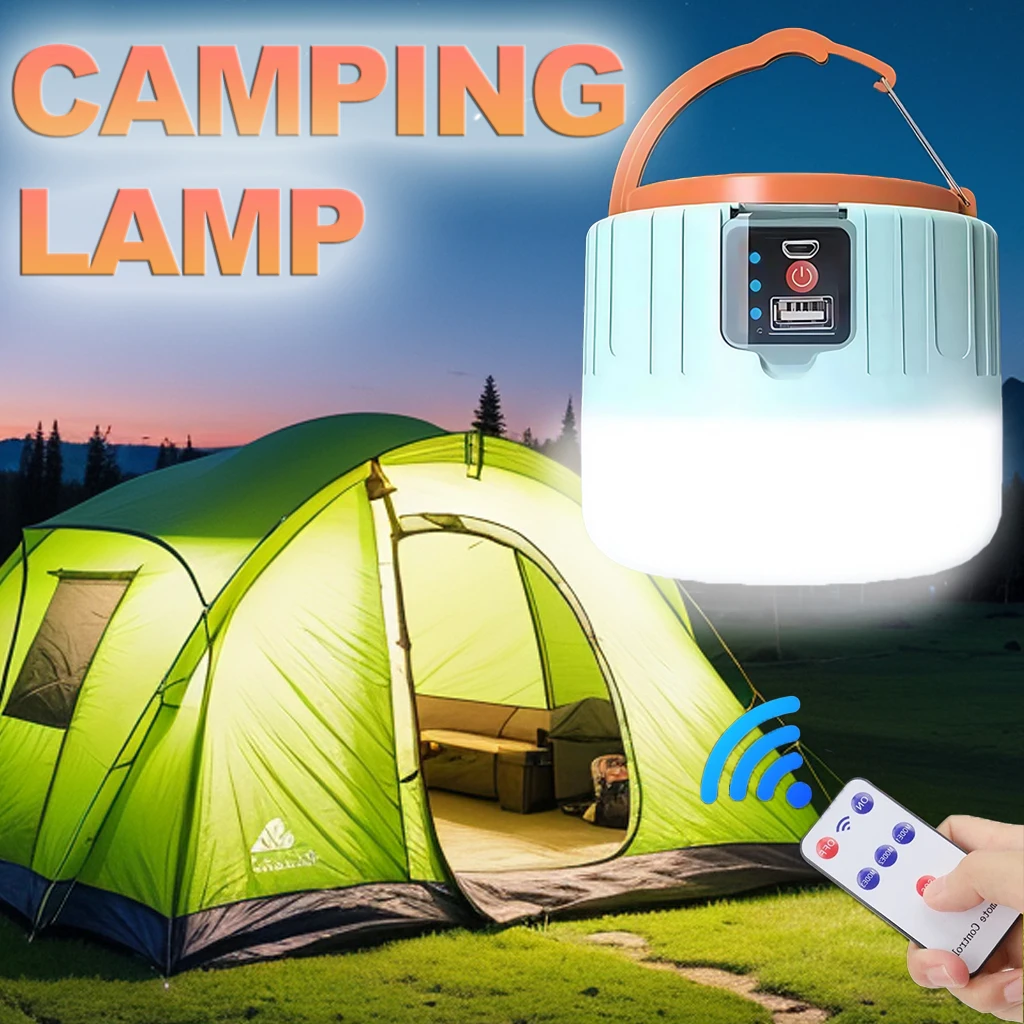 Outdoor Power Works - Campinglantaarn op zonne-energie Oplaadbare LED draagbare