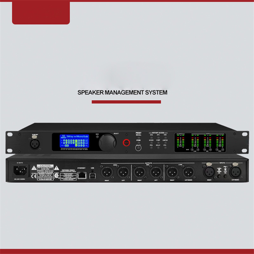 Outdoor Power Amplifier - Pa2 Professionele Digitale Audioprocessor Met 2
