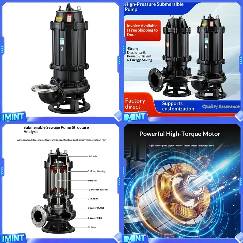 Water Pump Submersible - Fabrieksdirecte verkoop Dompelpomp voor afvalwater 380V