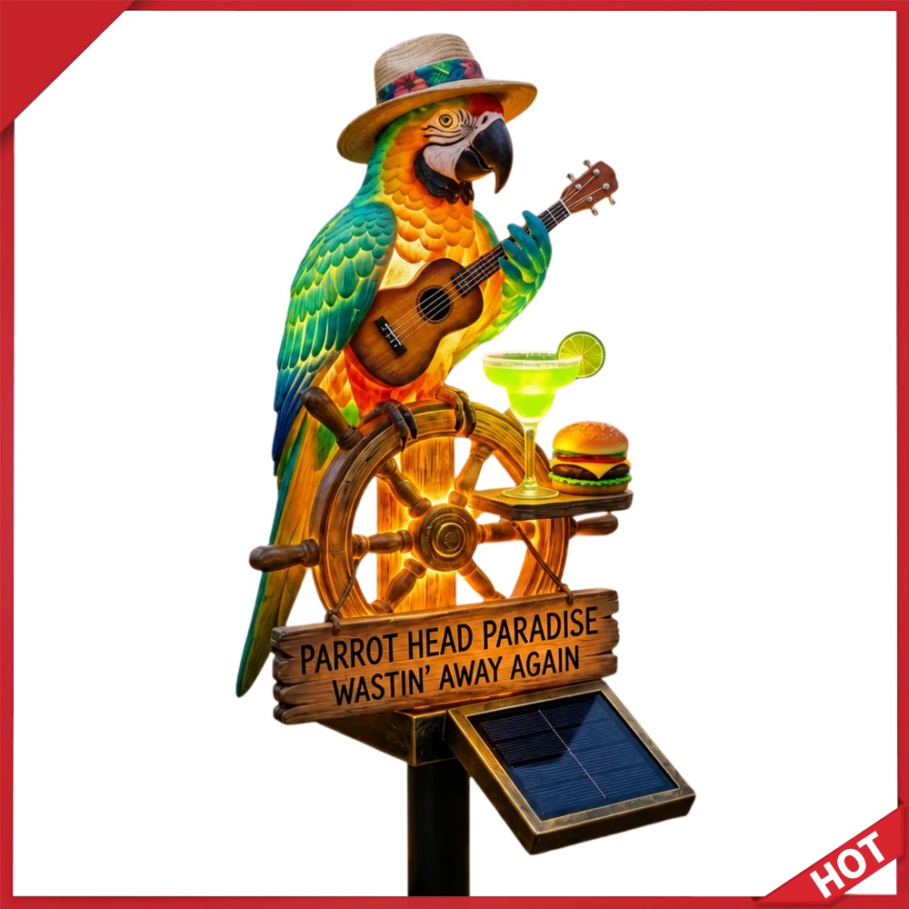 Outdoor Yard Power Stake - Zonne-aangedreven buitenlamp in de vorm van