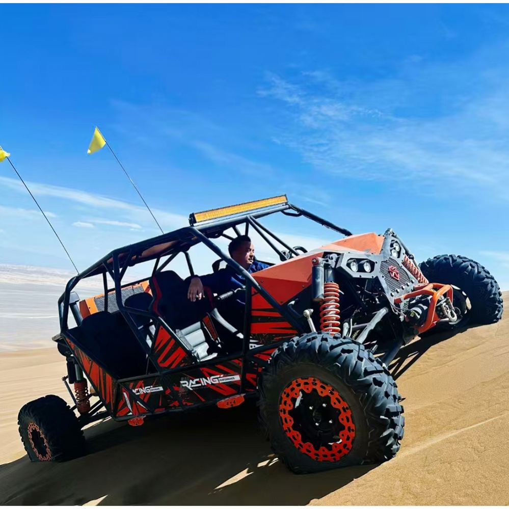 Outdoor Power And Pedal - All-Terrain Sand Rail Pedal Go-Kart, krachtige