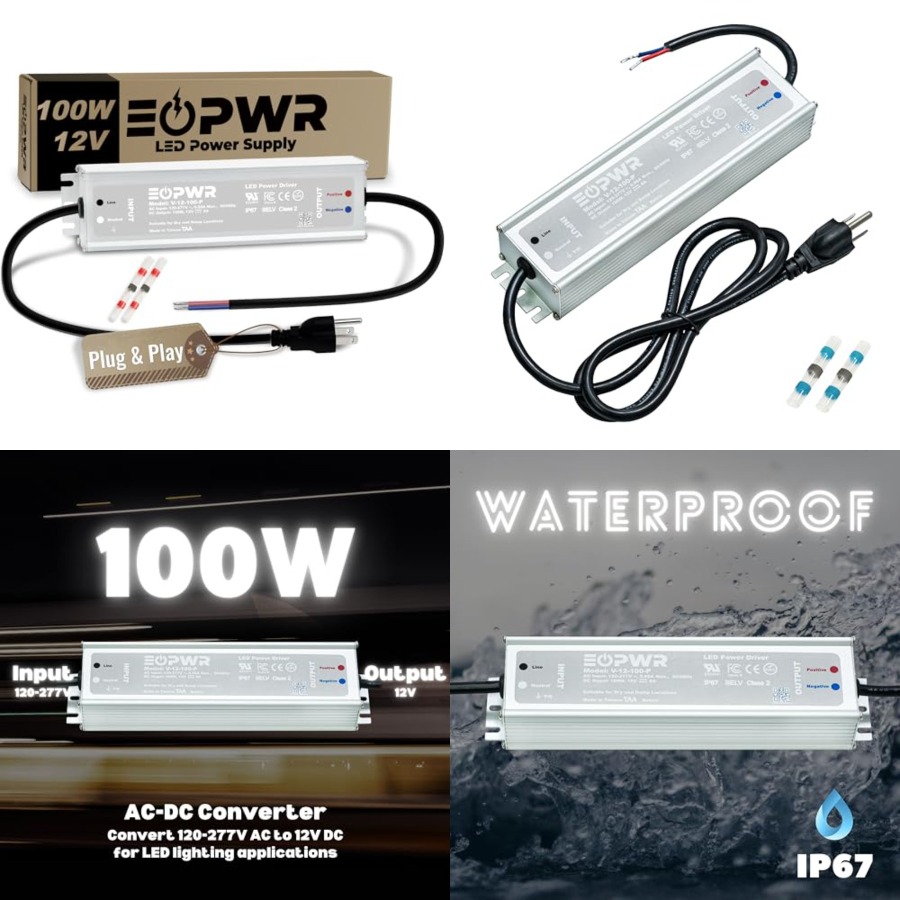 Outdoor Power Supply - LED Driver Waterdichte IP67 Voeding AC120-277V