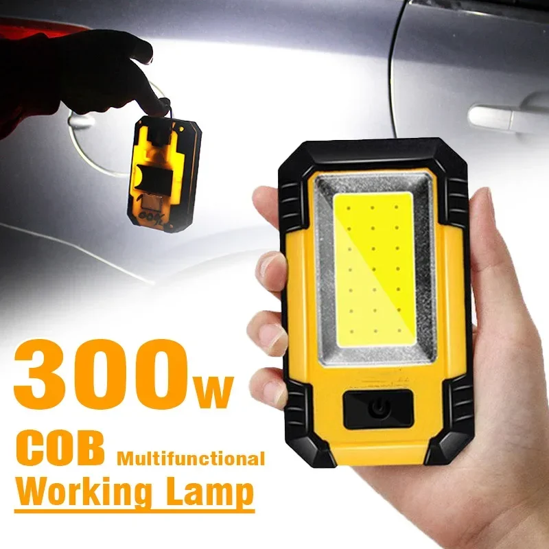 Outdoor Power Works - 4000Mah Oplaadbare Werklamp 30W Superheldere Cob