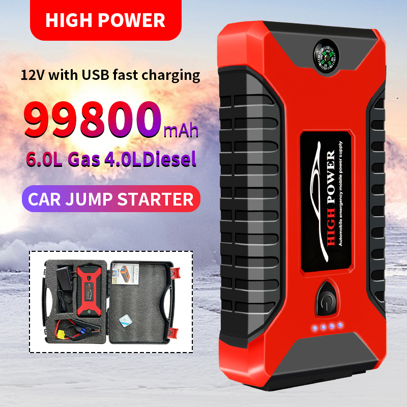 Quality Outdoor Power - Hoogwaardige noodstartvoeding 12V noodstartapparaat batterijlaadapparatuur Buitenstroomvoorziening