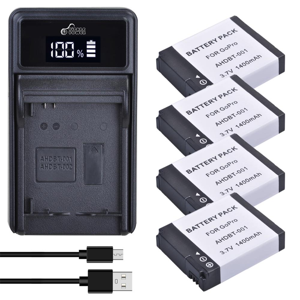 Outdoor Power Pack - AHDBT-001 Batterij Voor Gopro Hd Hero