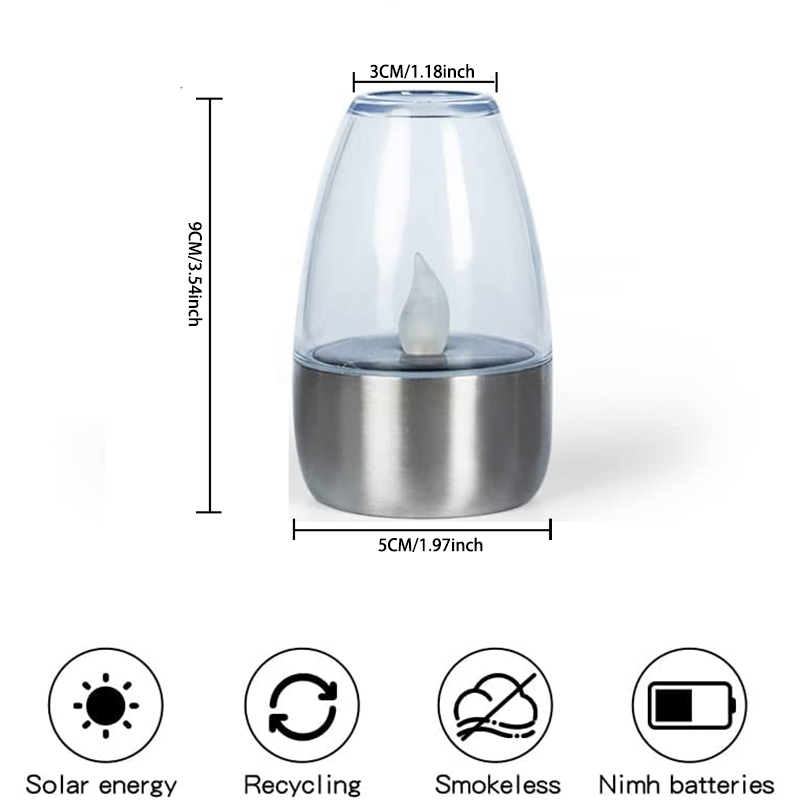 [6-pack] Solar LED-vlamloze ka - Outdoor Power Pack recensie en prijs