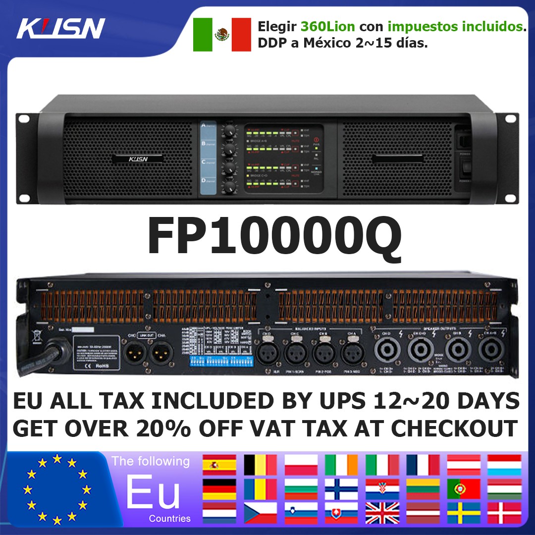 FP10000Q / FP20000Q 2500Wx4 Pr - Outdoor Power Amplifier recensie en prijs