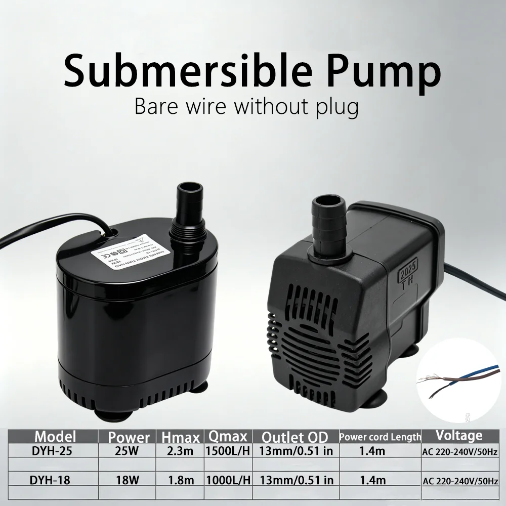 1PC 220V Dompelpomp met blote  - Water Pump Submersible recensie en prijs