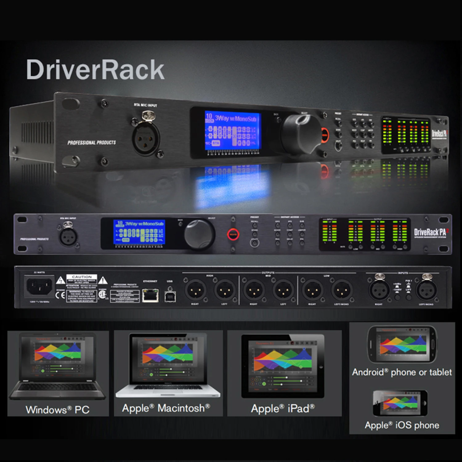 Professionele audioprocessor P - Outdoor Power Amplifier recensie en prijs
