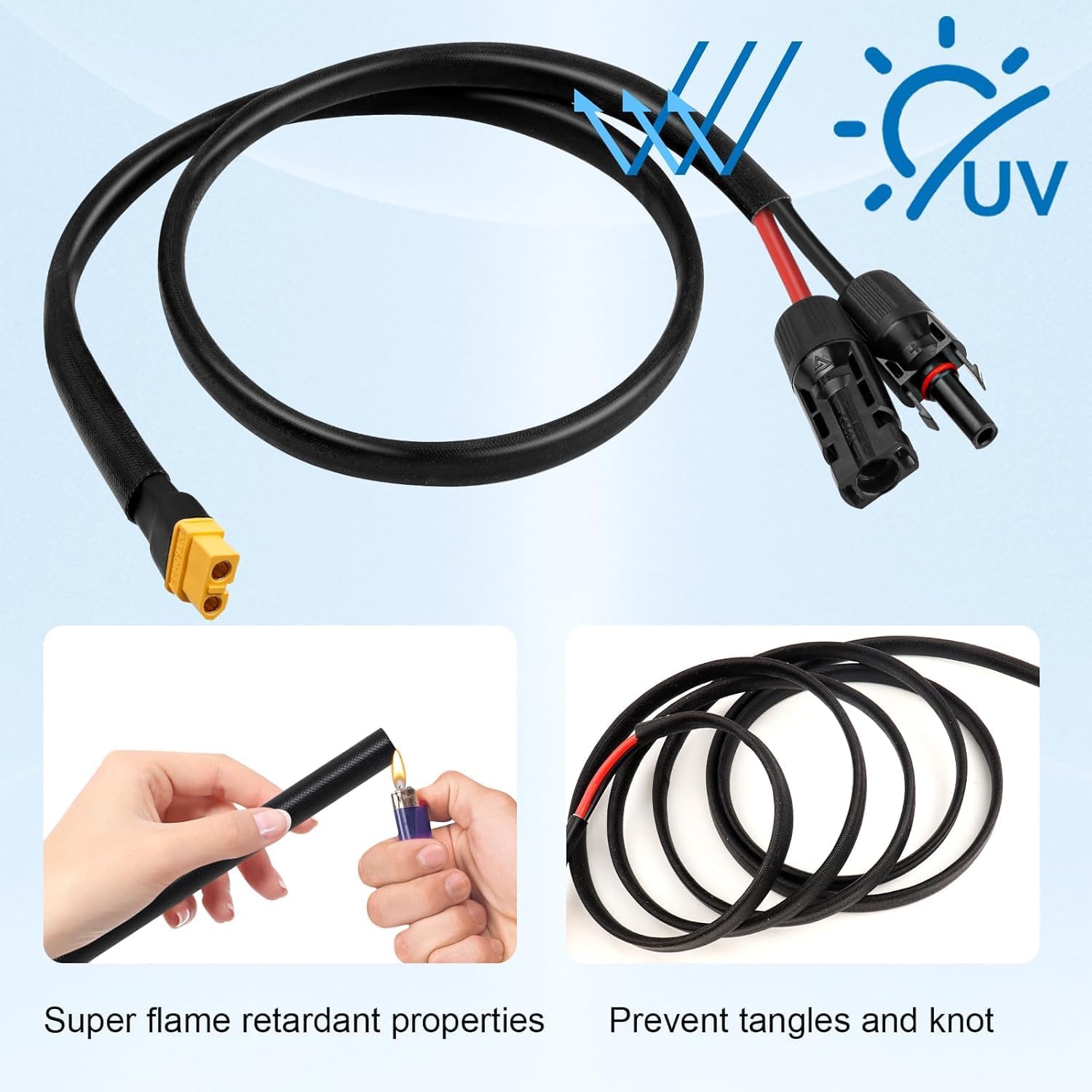 Solarconnector naar XT60-kabel - Panel Power Outdoor recensie en prijs