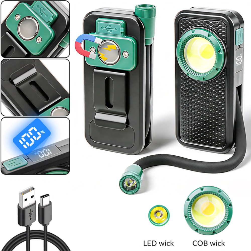 Nieuwe magnetische werklamp me - Outdoor Power Works recensie en prijs