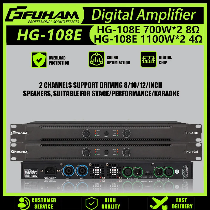 FUHAM HG108E Digitale Versterk - Outdoor Power Amplifier recensie en prijs