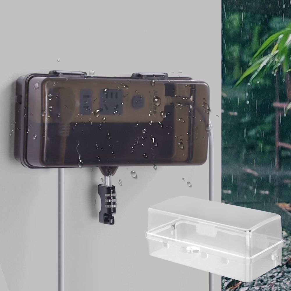 Duurzame kunststof stekkerdoos - Outdoor Power Strip With Cover recensie en prijs