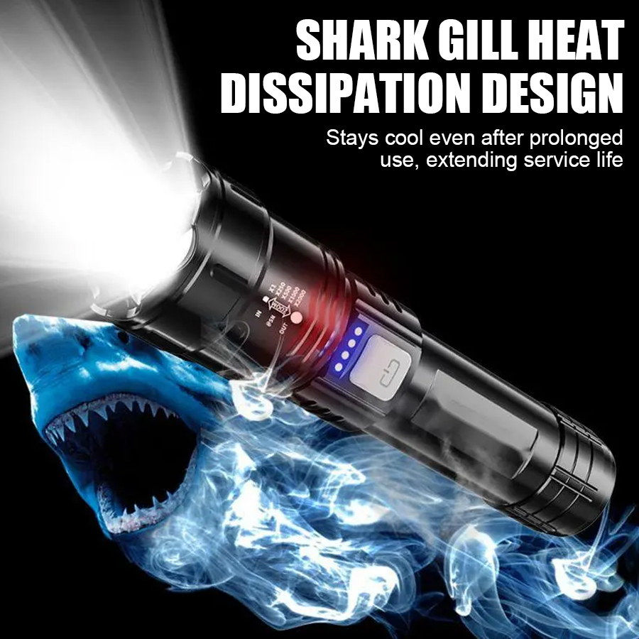 High Power P50 LED-zaklamp USB - Outdoor Power Supply recensie en prijs