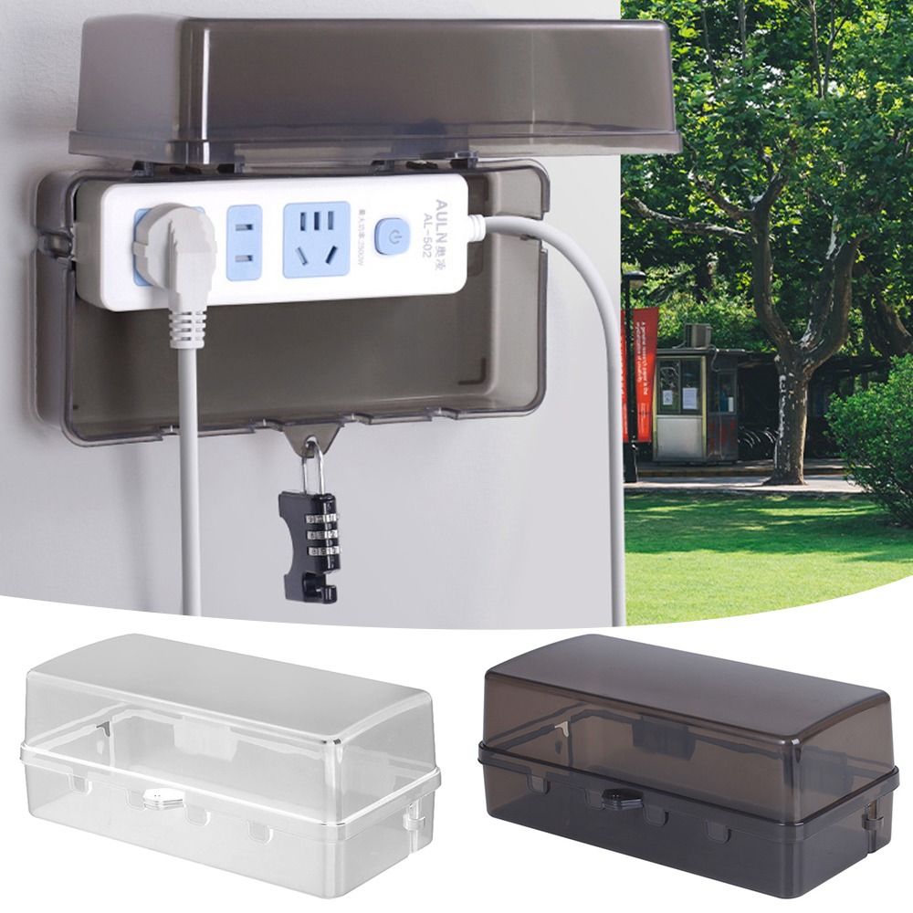 Draagbare kunststof stekkerdoo - Outdoor Power Strip With Cover recensie en prijs