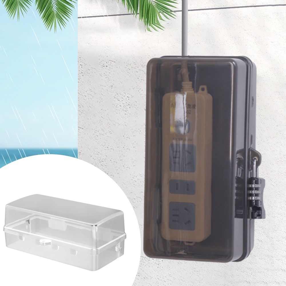 Draagbare kunststof stekkerdoo - Outdoor Power Strip With Cover recensie en prijs