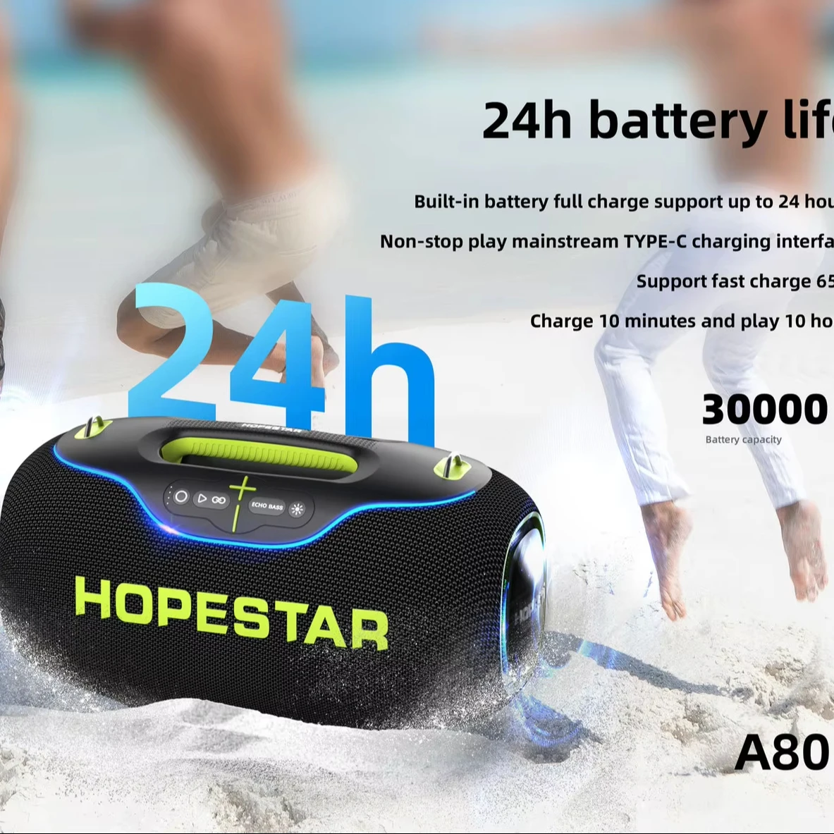 A80 Hoge Vermogen Grote Luidsp - Quality Outdoor Power recensie en prijs