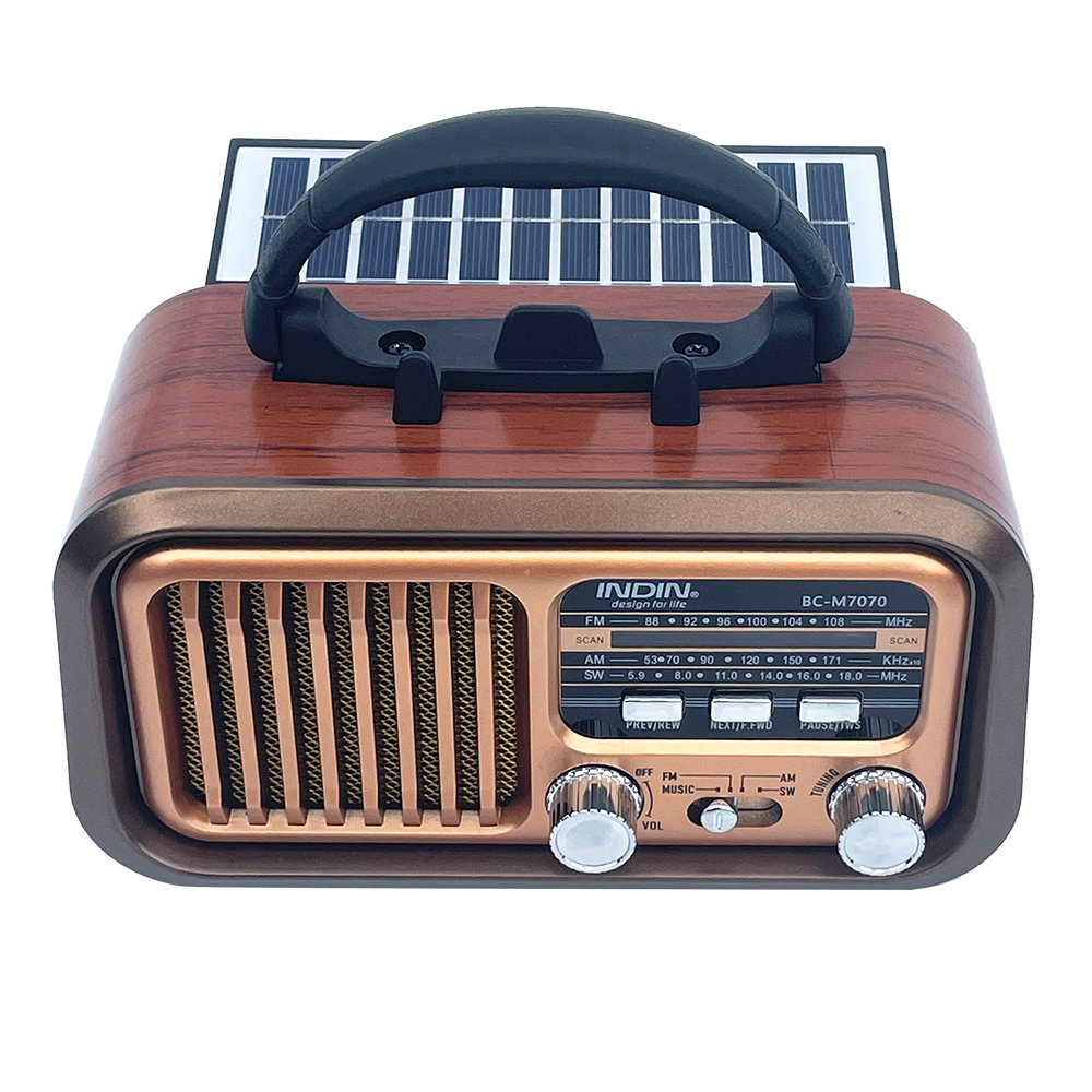Draagbare AM FM SW vintage rad - Outdoor Power Amplifier recensie en prijs