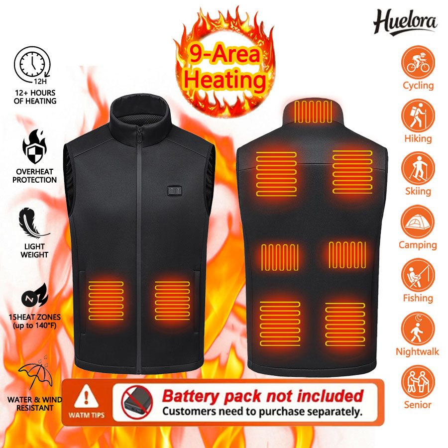 Winterverwarmingsvest 9-gebied - Outdoor Powersports recensie en prijs