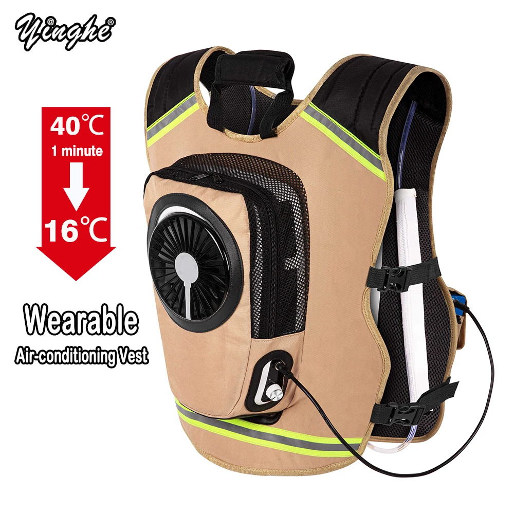 Airco-koelvest met DC-microcom - Outdoor Power Works recensie en prijs
