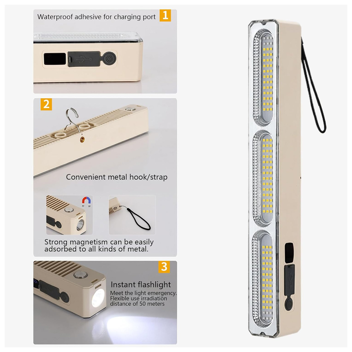 Oplaadbare LED-buislamp met po - Outdoor Power Pack recensie en prijs