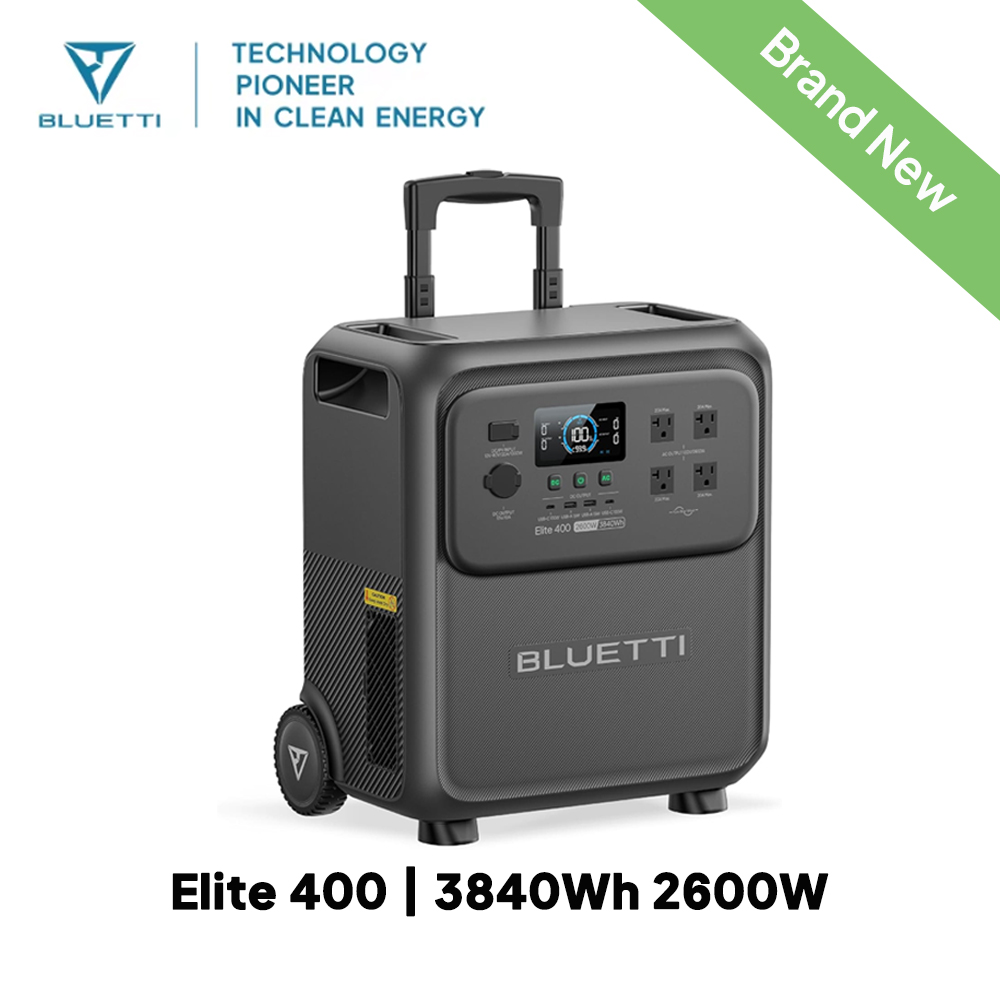 BLUETTI Elite 400 2600W 3840Wh - Outdoor Power Pack recensie en prijs