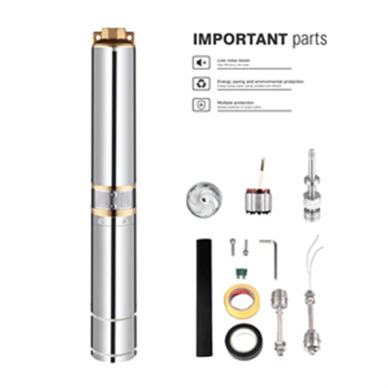 Q3SC3.8-180 DC zonne-aangedrev - Water Pump Submersible recensie en prijs