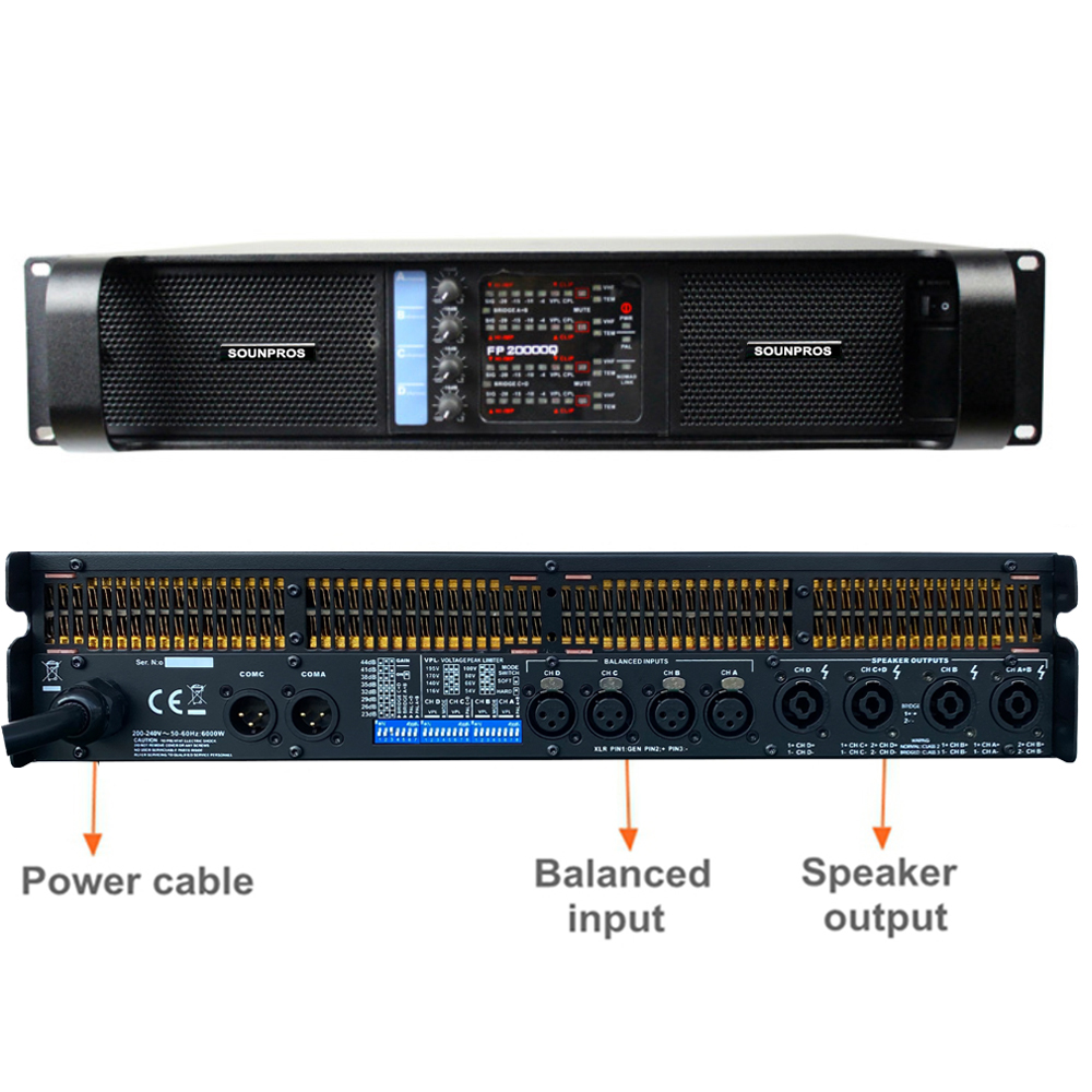 4 Kanalen Klasse-D Digitale Ei - Outdoor Power Amplifier recensie en prijs