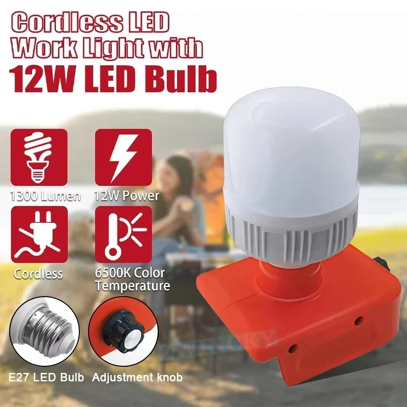 Draagbare werklamp geschikt vo - Outdoor Power Works recensie en prijs