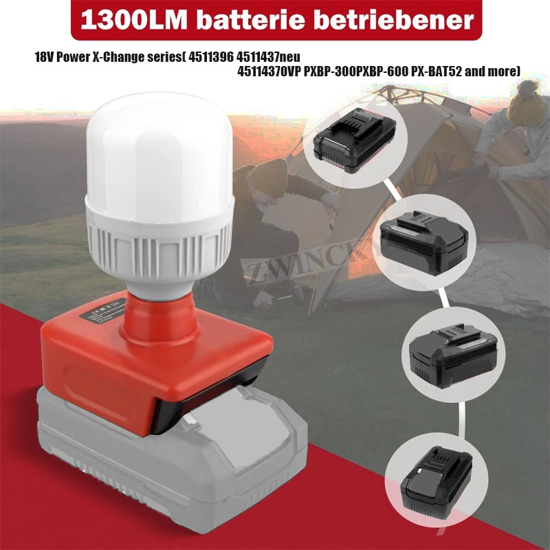 Draagbare werklamp geschikt vo - Outdoor Power Works recensie en prijs