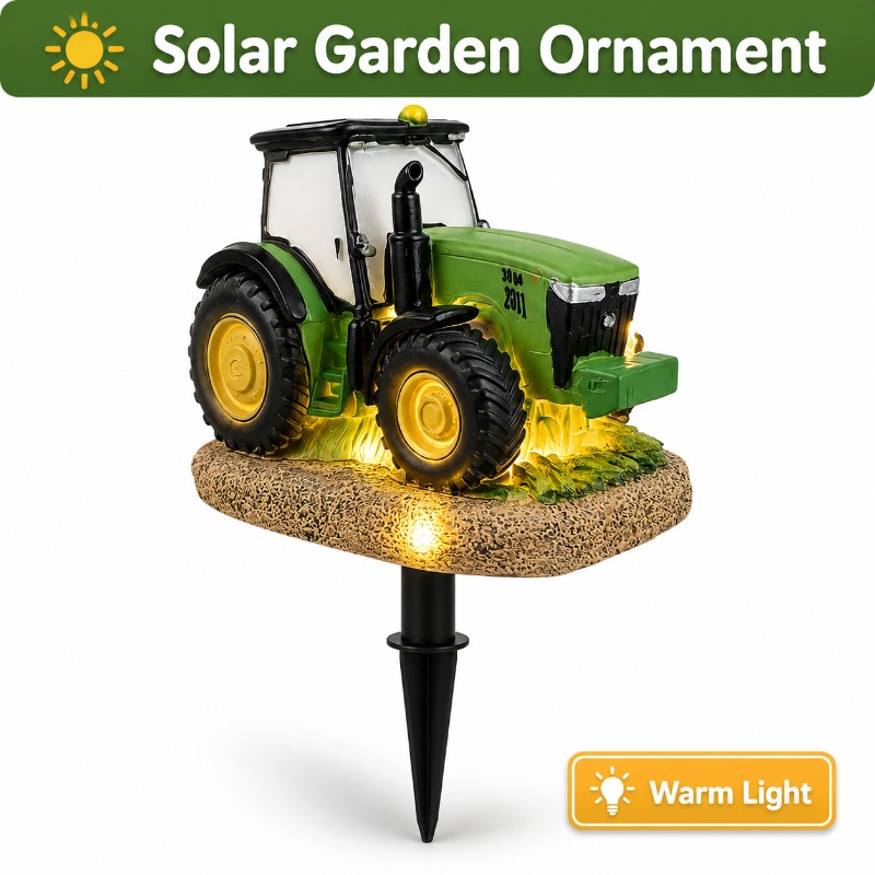 Solar Tractor Garden Stake Lig - Outdoor Yard Power Stake recensie en prijs