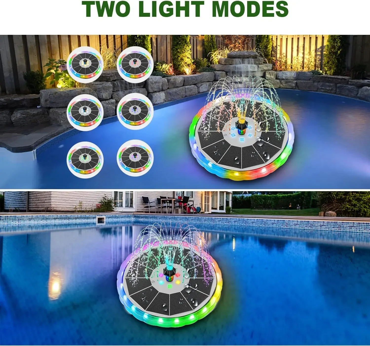 Zonnefontein met LED-verlichti - Panel Power Outdoor recensie en prijs